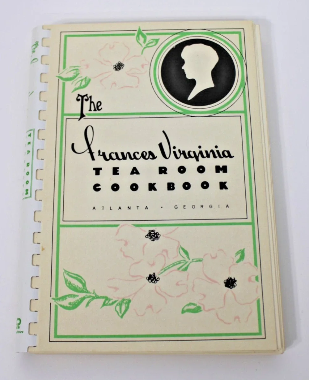 Vintage 1981 The Frances Virginia Tea Room Cookbook Mildred Huff Coleman 1st Ed.